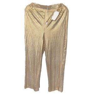 Golden Striped Pants
